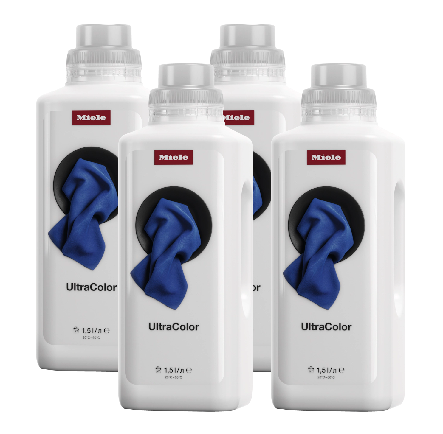 Набор для стирки цветного белья UltraColor Aqua WA UC 1501 L 1,5лх4 шт. Miele купить в Ярославле | Всегда в наличии! | Артикул 12647690 | Официальный сайт