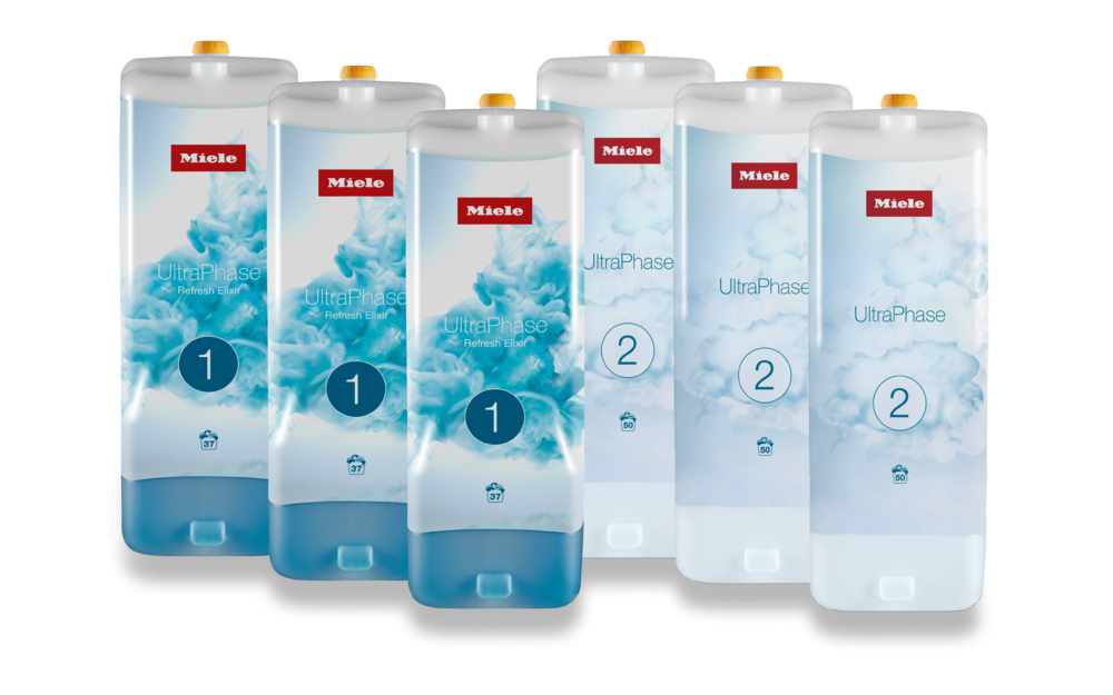 Набор картриджей для стирки UltraPhase Refresh Elixir (6 шт) Miele купить в Ярославле | Всегда в наличии! | Артикул 11615140 | Официальный сайт