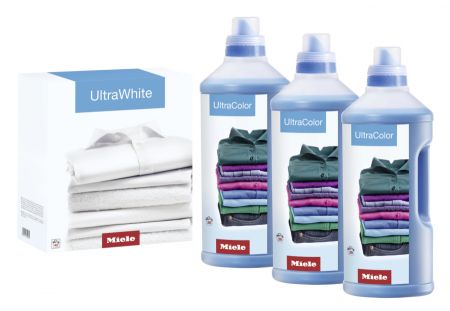 Набор моющих средств для стиральных машин 3хUltraColor + 1хUltraWhite Miele купить в Ярославле | Всегда в наличии! | Артикул 11347740 | Официальный сайт