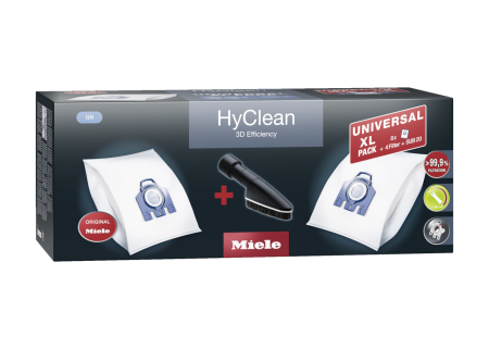 Комплект мешков-пылесборников Universal XL pack HyClean 3D GN Miele купить в Ярославле | Всегда в наличии! | Артикул 11476550 | Официальный сайт